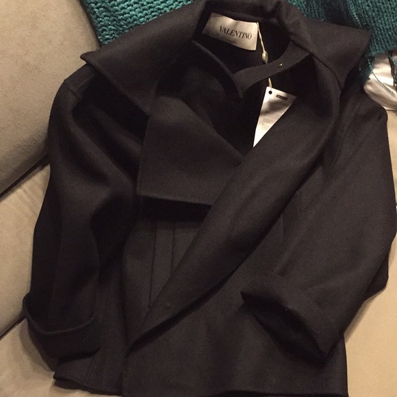 BNWT VALENTINO GARAVANI Hooded wool coat - Picture 4 of 7